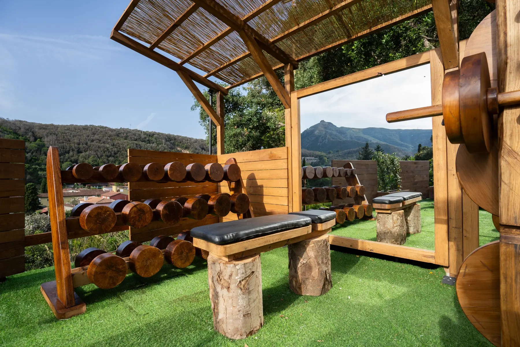 La Raw Gym all’aperto di Elbitat